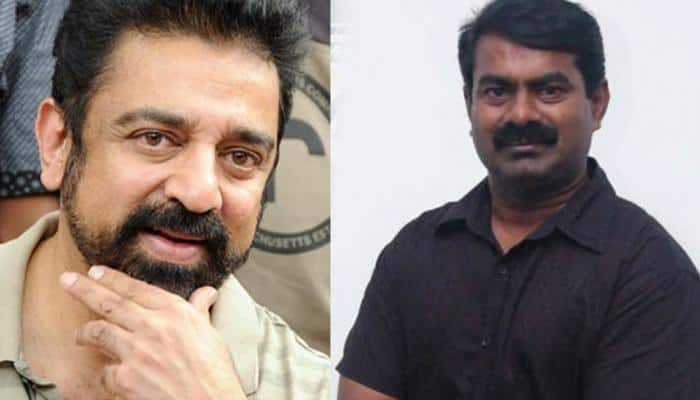 Day before party launch, Kamal Haasan meets Naam Tamilar Katchi leader Seeman 