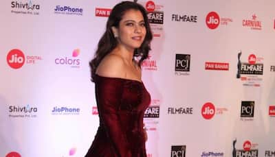Kajol shares a throwback pic of the days when 'phones were big and shoes were comfy'