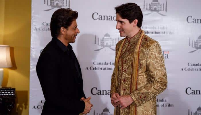 Canadian Prime Minister Justin Trudeau meets Shah Rukh Khan and other B-Towners—Video, pics