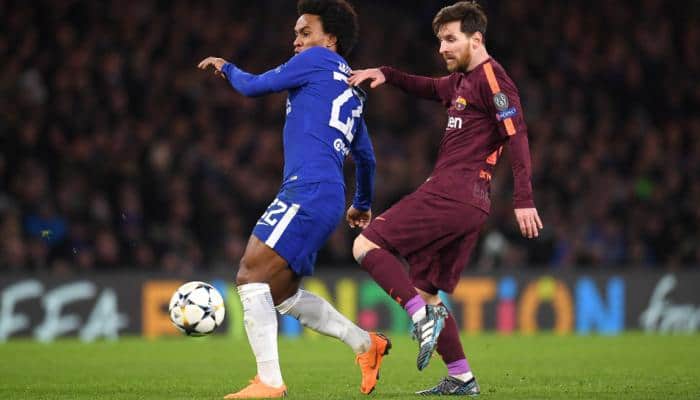 Chelsea scorer Willian wants Blues to press harder at Camp Nou to beat Barcelona in return leg  