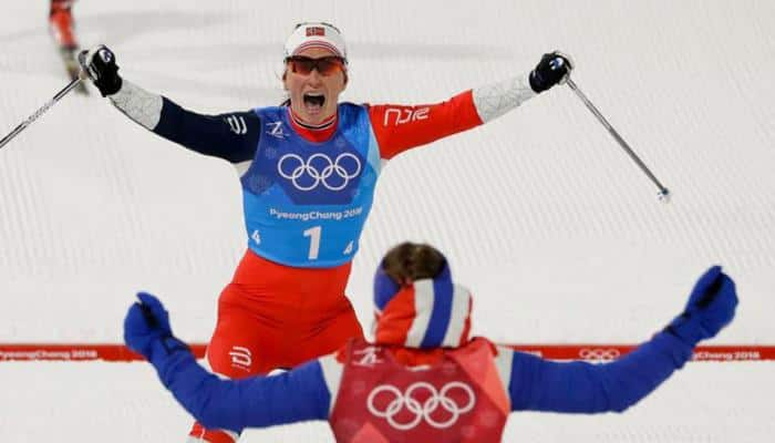 Norway&#039;s Marit Bjoergen becomes most successful Winter Olympian ever