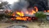 Massive fire in scrap godown in Gujarat, 7 fire tenders rushed