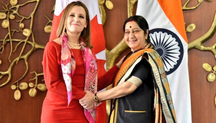 India, Canada FMs discuss issues of bilateral interests