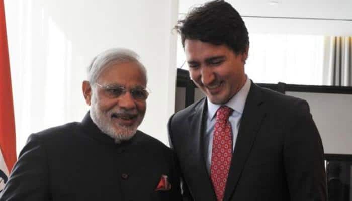 PM Narendra Modi &#039;looking forward&#039; to meeting Canadian PM Justin Trudeau today