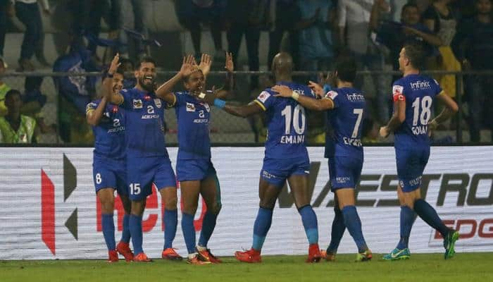 ISL: Mumbai FC ride on Goian late strike to edge past Northeast United FC, keep hopes alive