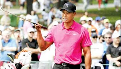 US PGA: Alex Noren, Webb Simpson in joint lead; Tiger Woods tackles windy course for even-par 