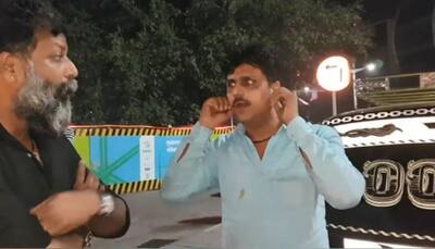 MNS leader Nitin Nandgaonkar makes Mumbai cab driver do sit-ups for not wearing uniform - Watch 