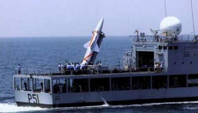 Dhanush, nuclear-capable short-range ballistic naval missile, successfully test-fired