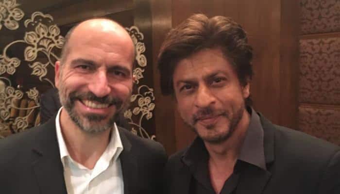 &#039;Cooler than King Khan&#039;: Uber CEO&#039;s photo with Shah Rukh has Twitter going crazy