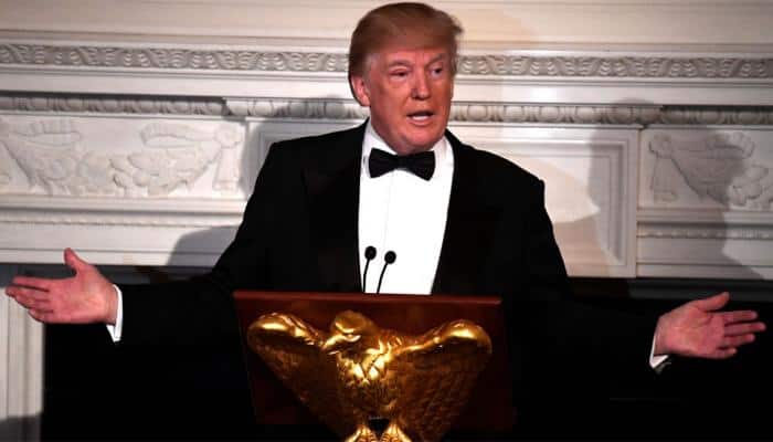 Donald Trump says would have run unarmed into Florida school
