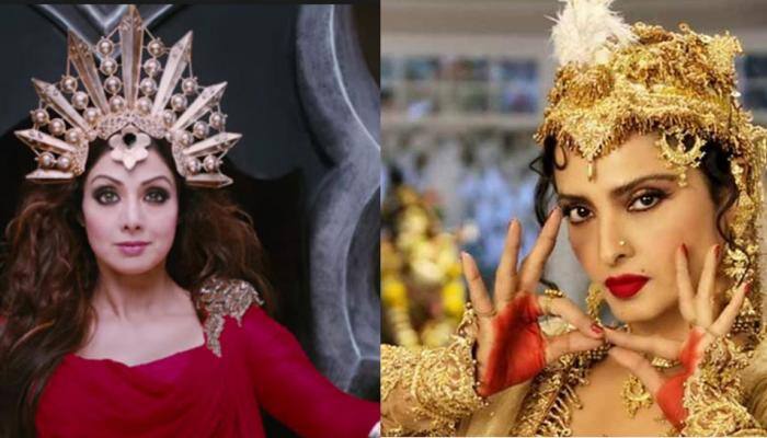 This little trivia about Sridevi and Rekha's unknown filmy connection will surprise you!