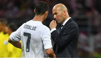 Coach Zinedine Zidane to rest Cristiano Ronaldo to keep him fresh for PSG
