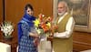  Mehbooba Mufti meets PM Modi, discusses security, development in J&K