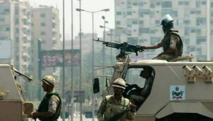 13 terrorists, two army officers killed in Egypt army raids