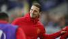 Manchester United's Zlatan Ibrahimovic hints at Sweden return for 2018 FIFA World Cup