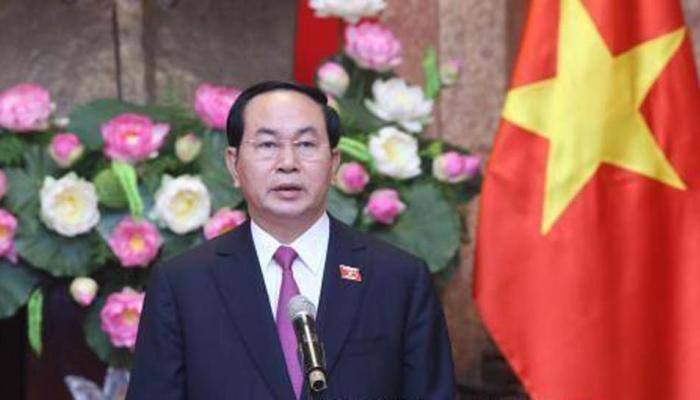 Vietnam President accorded ceremonial welcome