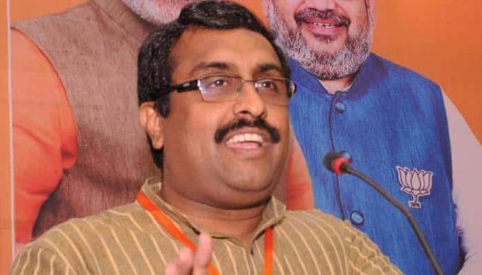 BJP’s revolutionary win in Tripura is blessing of Sundari Mata: Ram Madhav