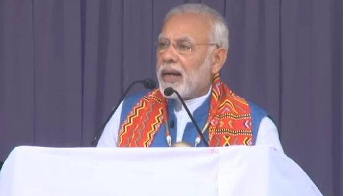 Historic victory in Tripura is an ideological one, it's a win for democracy over brute force, says PM Modi