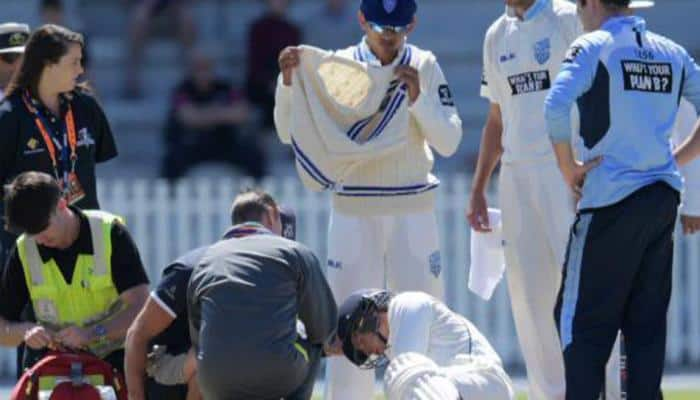 Watch: How Sean Abbott bouncer felled batsman Will Pucovski in chilling Phillip Hughes reminder