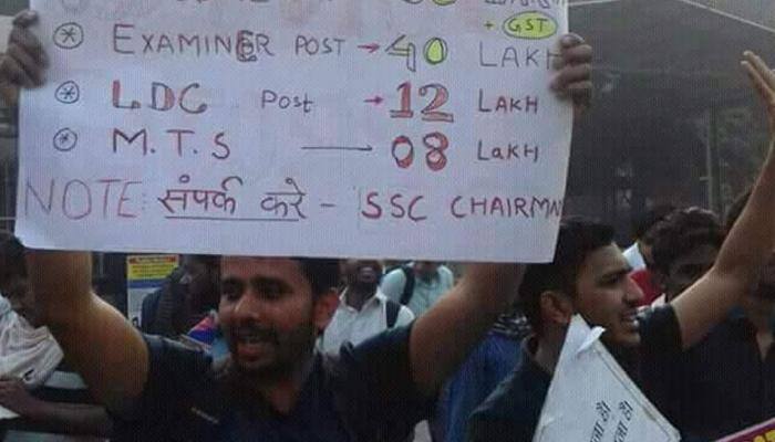 SSC recommends CBI probe into paper leaks as thousands protest in Delhi