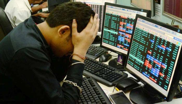 Sensex down over 230 points in early trade, Nifty below 10,400 level