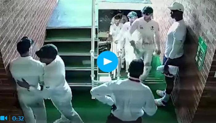 Watch: CCTV footage reveals David Warner almost came to blows with Quinton de Kock