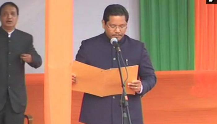 Conrad Sangma sworn in as new Chief Minister of Meghalaya