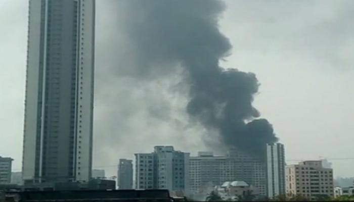 Massive fire breaks out in Mumbai&#039;s Kalachowki area