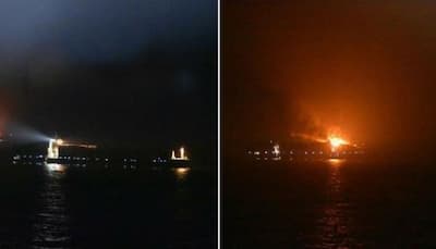 Blast at Maersk container ship near Lakshwadeep Islands, 23 rescued, search on for missing crew