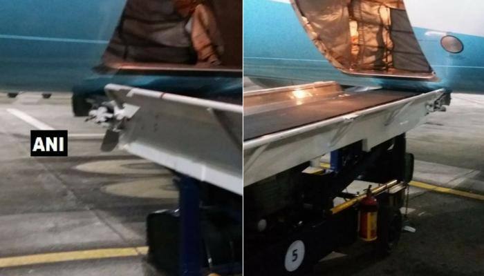 Parked Jet Airways flight hit by tug at Mumbai airport, suffers damage
