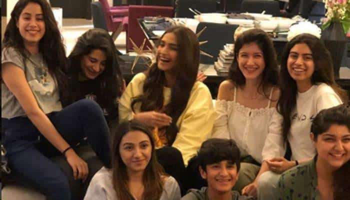 Janhvi Kapoor, Sonam Kapoor and sisters trolled for posting a &#039;smiling&#039; family pic post Sridevi&#039;s death