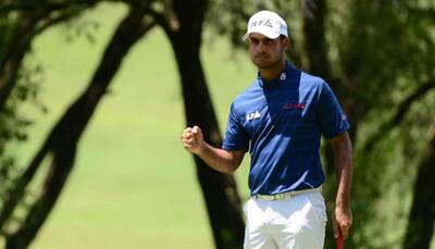 Shubhankar Sharma sets Indian Open course record with 8-under 64 in Round 2