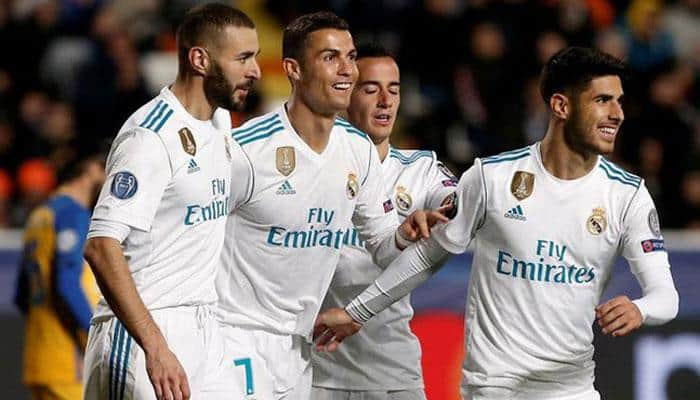 Cristiano Ronaldo brace helps Real Madrid claim narrow win over Eibar 