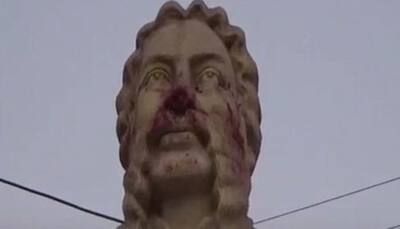 Statue of Michael Madhusudan Dutt defaced in West Bengal, face smudged with red colour