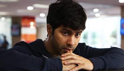 October new poster: Varun Dhawan can't take his eyes off this girl 