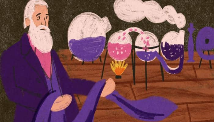 Google Doodle celebrates 180th birth anniversary of Sir William Henry Perkin