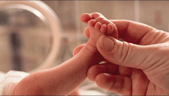 Underdeveloped fetus removed from 20-day-old infant's abdomen