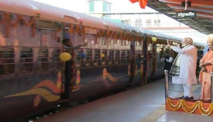 Indian Railways launches 3rd Mahamana Express train from Manduadih to Patna; flagged off by PM Modi