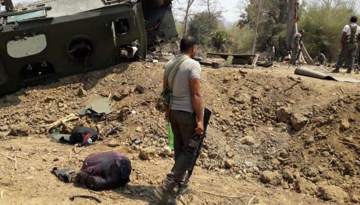  Nine CRPF jawans killed by Naxals in Chhattisgarh's Sukma; Rajnath calls it 'deeply distressing'