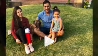 Mahendra Singh Dhoni shares an adorable family video on Instagram—Watch viral video