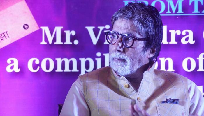 Amitabh Bachchan posts poetic tweet to update fans on health condition 