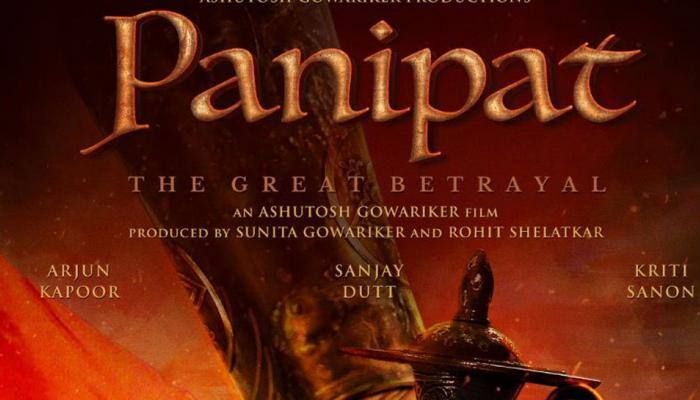 Panipat: Teaser poster of Arjun Kapoor, Sanjay Dutt and Kriti Sanon starrer unveiled – See pic