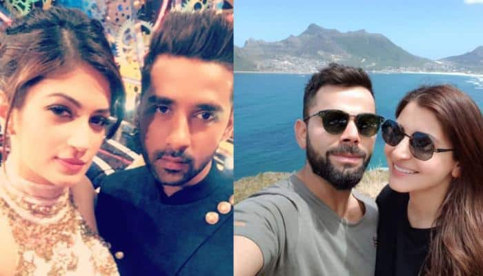 Bigg Boss couple Puneesh Sharma-Bandgi Kalra&#039;s &#039;kissing&#039; pic will remind you of Virat Kohli-Anushka Sharma