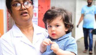 Taimur Ali Khan snapped outside his playschool, his curious eyes will draw you in these photos — See photos