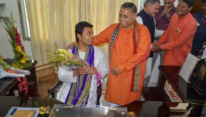 3 of 9 Tripura ministers have criminal cases against them, 6 are crorepatis