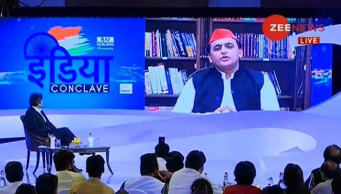 Zee India Conclave: Will visit all mandirs and masjids to maintain our alliance with Mayawati, says Akhilesh Yadav