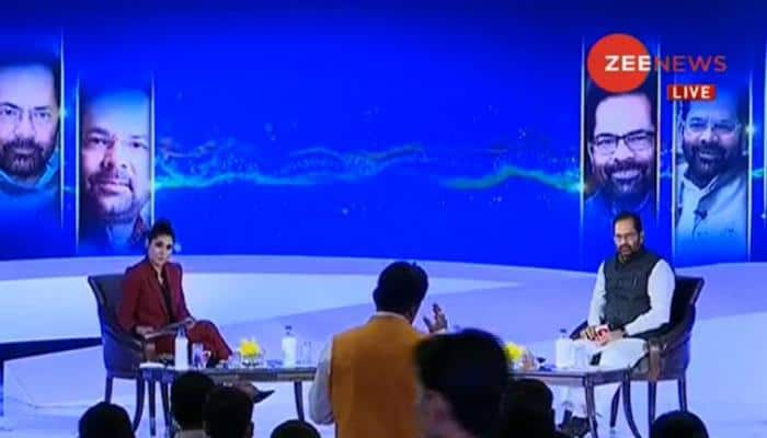 Zee India Conclave: BJP wants to empower Muslims without appeasing them, says Mukhtar Abbas Naqvi