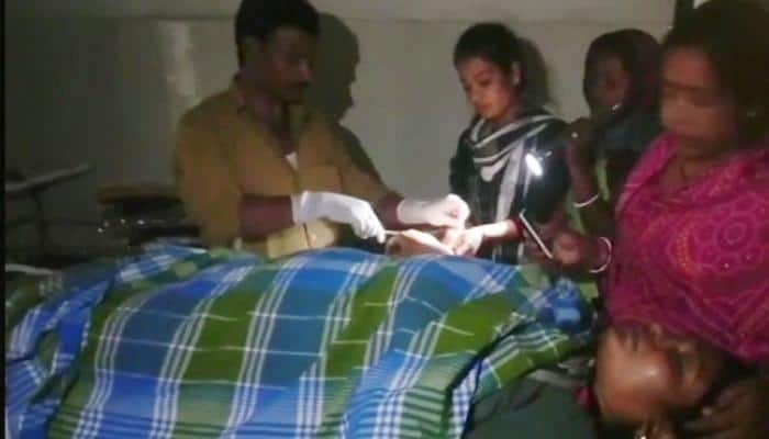 Woman operated upon in torch light in Bihar – watch video