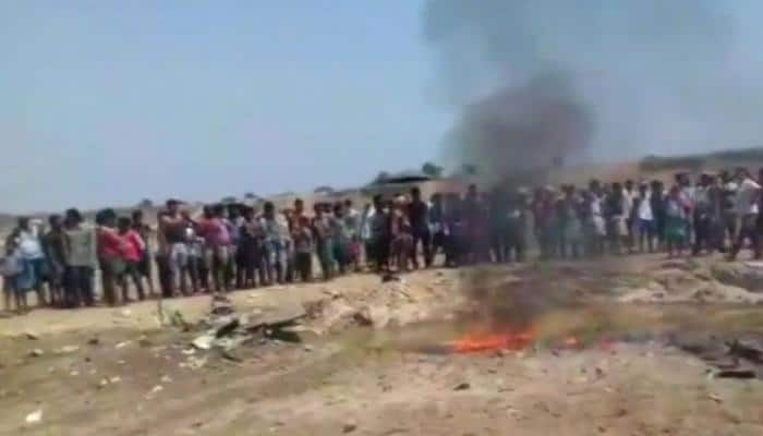 IAF plane crashes in Odisha&#039;s Mayurbhanj, severely injured pilot rescued