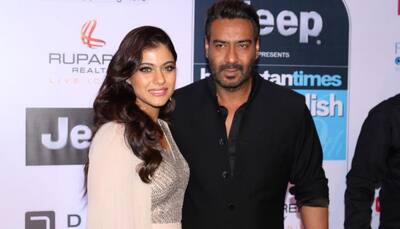Ajay Devgn, Kajol visit Mahalakshmi temple in Kolhapur—Watch video
